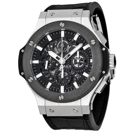 311.sm.1170.gr hublot|Hublot Big Bang Aero Chronograph Black Skeleton Dial Black.